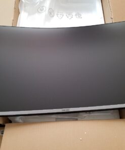 SAMSUNG 32" UR59 Series ViewFinity 4K UHD (3840x2160) Computer Monitor, Curved, HDMI, Display Port, 3-sided border-less, Eye Saver Mode LU32R590CWNXZA, Black 60 71GBiLXyxeL