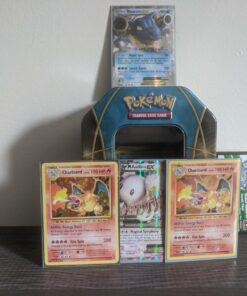 Pokemon Blastoise EX Power Trios Tin Card Game 6 71GBjAnLAeL