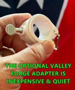 Valley Forge Flag 1-Inch Diameter Rotating Mounting Rings, 2-Piece - 28219 18 71GBumEbNL