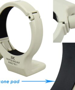 JJC Tripod Collar Mount Ring, Compatible with Canon EF 70-200mm f/4L /EF 70-200mm f/4L is/EF 70-200mm f/4L is II USM Lens, Replaces Tripod Ring A-2 11 71GDxklNC0L