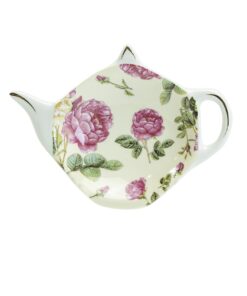Gracie China Tea Bag Caddy Holder, Set of 4 (Rose Chintz) 10 71GEKOOAhL