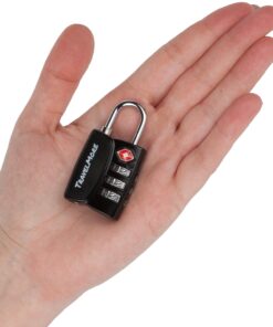 Open Alert Indicator TSA Approved 3 Digit Luggage Locks to Lock Travel Suitcase (2 Pack, Black) 2 Pack 12 71GEcXVEjjL