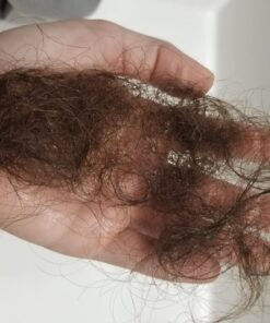 Lint Hair Trapper for filtering Washing Machine Utility Tub and Sink drains-reusable and customizable with built-in overflow guard. Traps Lint, hair and debris from drains, replaces all Mesh filters 40 71GF 9tG9IL