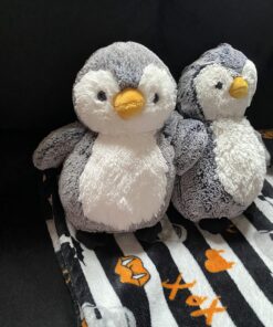 Aurora® Snuggly Sweet & Softer™ Perky Penguin™ Stuffed Animal - Comforting Companion - Imaginative Play - Gray 9.5 Inches 9.5 Inch (Pack of 1) 26 71GF6Gjlb L