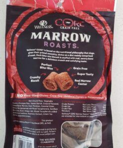 Wellness CORE Healthy Joints Crunchy Dog Treats (Previously Marrow Roasts), Natural Grain-Free Treats, Made with Real Meat, No Artificial Flavors (Beef, 8-Ounce Bag) 58 71GFhh0V6HL