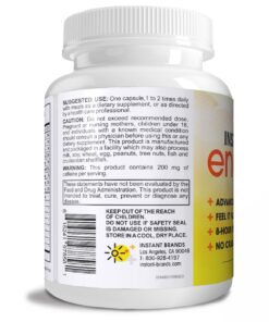 Instant Energy Focus Dietary Supplement, 60 Capsules 60 Count (Pack of 1) 12 71GGB4EQIfL