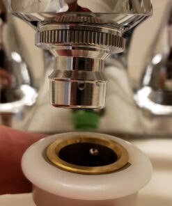 DANCO Dishwasher Snap Coupling Adapter, 15/16 in.-27M or 55/64 in.-27F x 3/4 in. GHTM, Brass (10521), Brass/Antique Brass 27 71GGVyFr3WL