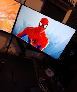 LG 24MP400-B FHD (1920 x 1080) 24 Inch Computer Monitor, IPS, AMD FreeSync, 3-Side Borderless Design, 75Hz, 5ms, Reader Mode, Smart Energy Saving, OnScreen Control, HDMI, D-Sub, Black Tilt 29 71GHEyh34sL