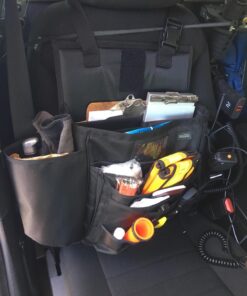 Alternative view of Uncle Mike's Standard Car Seat Organizer Side-Armor Car Seat Black Organizer 1,124 cu in /18.4 L, Poly Bag 53561