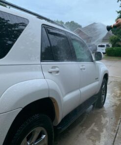 Heavy Duty Brass Fireman Style Hose Nozzle - Fits All Standard Garden Hoses - Best High Pressure Sprayer to Wash Your Car or Water Your Garden – Leak Proof - 30 Day No-Hassle Guarantee 41 71GHXUJuUvL