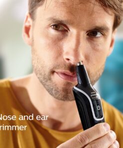 Philips Norelco Multigroom 3100 with 5 attachments and skin-friendly blades, QG3330/49 45 71GHo aCL2L
