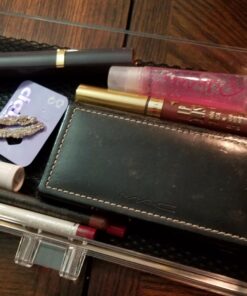 Ikee Design Clear Acrylic Makeup Organizer, Elegant Makeup Storage Organizer for a Stylish Vanity, Bathroom, or Dresser Décor, Clear Design for Easy Visibility and Quick Access 1) 1 Top 4 Drawers 68 71GIfTZpyUL