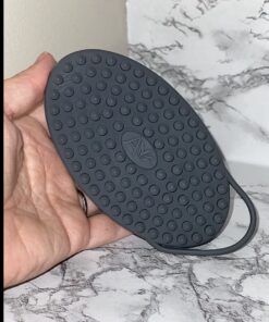 Avilana Silicone Body Scrubber, Gentle exfoliating Body Scrubber That's Easy to Clean, Lathers Well, Long Lasting, and More Hygienic Than Traditional Shower Loofah (Style 1-Gray) Style 1-gray 37 71GJF4rvvZL