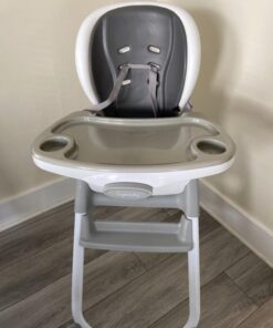 Ingenuity SmartClean Trio Elite 3-in-1 Convertible Baby High Chair, Toddler Chair, and Dining Booster Seat, For Ages 6 Months and Up, Unisex - Slate Trio Elite Slate 40 71GKOjUIiL