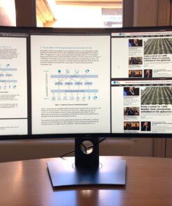 Dell U-Series 38" 4K UHD 1600p Ultra Wide Screen LED-Lit Monitor (U3818DW), Black 40 71GKgcdTBVL