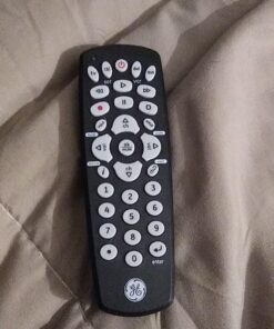 GE Universal Remote Control for Samsung, Vizio, LG, Sony, Sharp, Roku, Apple TV, TCL, Panasonic, Smart TVs, Streaming Players, Blu-ray, DVD, 4-Device, Black, 34708 1 Pack 16 71GL0UtoEfL