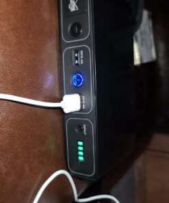 HALO Bolt 58830 mWh Portable Phone Laptop Charger Car Jump Starter with AC Outlet and Car Charger - Black Graphite 40 71GMcxK6vL