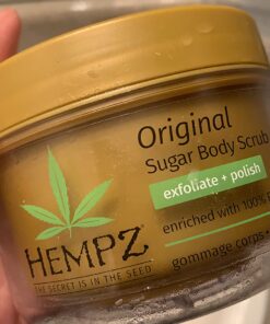 Hempz Original Herbal Sugar Body Scrub, 7.3 Fluid Ounce 7.3 Fl Oz (Pack of 1) 13 71GN3Yo6EHL