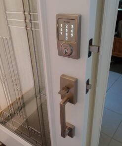 SCHLAGE Sense Smart Deadbolt with Century Trim in Satin Nickel (BE479 CEN 619) Smart Lock 35 71GNa2TlVXL