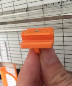 Fiskars TripleTrack Titanium Trimmer Replacement Blades - 2-Pack - High Profile Style I Blades - Arts and Crafts - Orange Triple Track Blades 29 71GP4ZAJxL