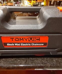 Mini Chainsaw 6-Inch Battery Powered - Cordless Electric Handheld Chainsaw with 2 Rechargeable Batteries - 21V Small Power Chain Saws Battery Operated for Tree Trimming Wood Cutting 30 71GQE2oC2L