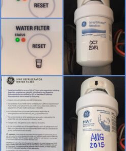 GE MWF Refrigerator Water Filter | Certified to Reduce Lead, Sulfur, and 50+ Other Impurities | Replace Every 6 Months for Best Results | Pack of 1 53 71GRWrV4P1L