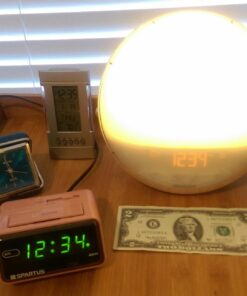 Philips SmartSleep Wake-up Light, Colored Sunrise and Sunset Simulation, 5 Natural Sounds, FM Radio & Reading Lamp, Tap Snooze, HF3520/60 35 71GRhJhO gL