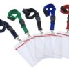 5 Pack - Premium Quick Release Lanyards with Detachable Buckle & Heavy Duty Waterproof Badge Holders by Specialist ID (Assorted Colors) Assorted 15 71GRsRT6nFL