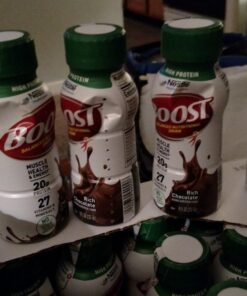 BOOST High Protein Balanced Nutritional Drink, Rich Chocolate, 8 Ounce Bottle (Pack of 24) 44 71GSB4znN7L