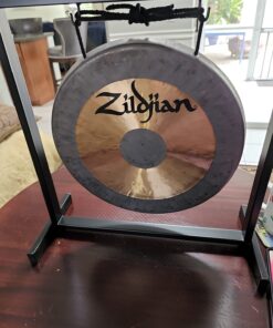 Avedis Zildjian Company 12" Traditional Gong Table-Top Stand Set MultiColored 9 71GSHK0MpL