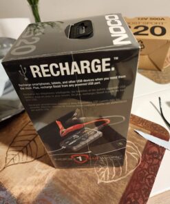 NOCO Boost Sport GB20 500 Amp 12-Volt UltraSafe Lithium Jump Starter Box, Car Battery Booster Pack, Portable Power Bank Charger, and Jumper Cables for Up to 4-Liter Gasoline Engines, 400 Amps,Black 53 71GSKGaqFpL