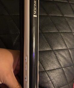 Remington Pearl Pro Ceramic Flat Iron Hair Straightener, 1-inch Floating Plates, Fast 30 Second Heat up, Black & White 1 Count (Pack of 1) 31 71GSiGBLedL 1