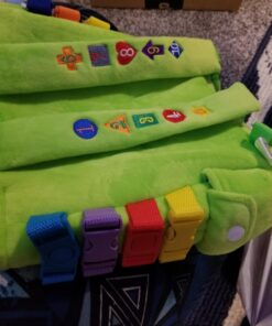 Buckle Toys - Buddy Activity Backpack - Educational Pre-K Learning Activity Toy - Zippered Pouch for Storage - Great Gift for Toddlers and Kids 51 71GSsYimDEL