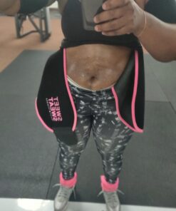 Sports Research Sweet Sweat Arm Trimmers for Men & Women | Increases Heat & Sweat Production to The Bicep Area Pink Medium 58 71GTJArg9KL
