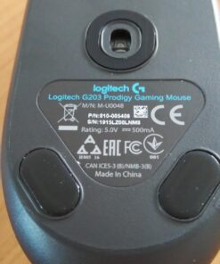 Logitech G203 Prodigy RGB Wired Gaming Mouse – Black 40 71GTPIjzsML