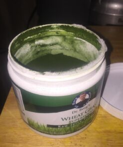Dr. Berg's Wheatgrass Superfood Powder - Raw Juice Organic Ultra-Concentrated Rich in Vitamins and Nutrients - Chlorophyll and Trace Minerals - 60 Servings - Gluten-Free Non-GMO - 5.3 oz (1 Pack) 1 Pack 30 71GTst7I8ML