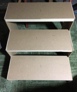 Etna Products JSNY Pet Stairs 3 Steps Stairs, Small Dog/Cat Steps White 26 71GU0tHRgvL