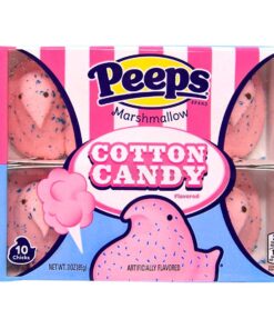 Peeps, Easter Peeps Marshmallow Cotton Candy Flavored Chicks for Basket Stuffers Gifts, 3 Ounces, 10 Count 9 71GUM8ezqWL