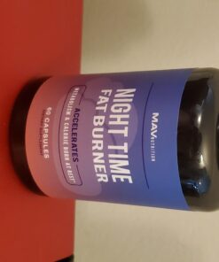 MAV NUTRITION Weight Loss Pills Night Time Fat Burner for Women & Men | Sleep Aid Diet Pills, Appetite Suppressant, Metabolism Boost, Carb Blocker; 60 Count 23 71GUNBeH2HL