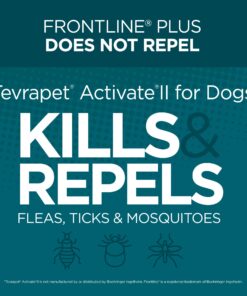 Activate II Flea and Tick Prevention for Dogs | 4 Count | Extra Large Dogs 55+ lbs | Topical Drops | 4 Months Flea Treatment 27 71GUUwpYckL