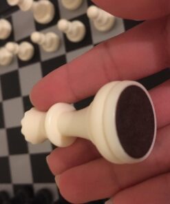 Yellow Mountain Imports Medium 2-in-1 Travel Magnetic Chess & Checkers Board Game Set - 12.5 Inches - Portable, Folding & Travel Perfect 47 71GUbQhB6qL