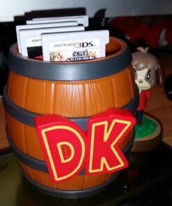 PDP Donkey Kong Barrel Game Card Storage - Nintendo 2DS 17 71GUlEAHcdL