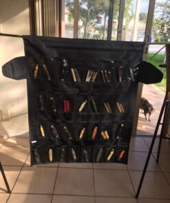 Spyderco Large SpyderPac - 30 Deep Pockets with Heavy Duty Polyester Design and Clear Plastic Window - SP1 34 71GUrygxJNL