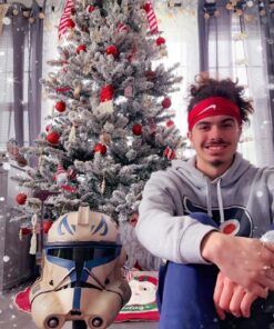 SZCO Supplies 17” Black Wooden Full-Sized Helmet/Headwear Display Stand with Base Hardware (910942) 13 71GVczSWyxL