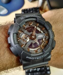 Casio G-Shock Ana-digi World Time Black Dial Men's watch #GA110-1B 32 71GW5a6WOPL