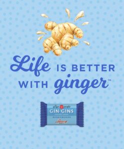 GIN GINS Super Strength Hard Ginger Candy by The Ginger People - Anti-Nausea and Digestion Aid, Individually Wrapped Healthy Candy - Super Strength Ginger Flavor, Large 1 lb Bag (16 oz) - Pack of 1 25 71GW7SBaR1L 1