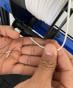 HATCHBOX 1.75mm White PLA 3D Printer Filament, 1 KG Spool, Dimensional Accuracy +/- 0.03 mm, 3D Printing Filament 41 71GWCOEqwaL