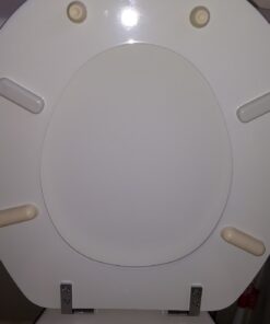 Danco 10062 Universal Bumper, for Use with Toilet Seats, Rubber, 1 Pack, White 41 71GXDprSv7L