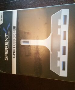 SABRENT 4-Port USB 3.0 Hub for iMac Slim Uni-Body (HB-IMCU) 4-Port for iMac 43 71GXZqIMuL