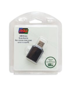 Syba external USB Stereo Sound Adapter for Windows, Mac, Linux Extra Audio Source with 3.5mm Audio Mic Jack C-Media Chipset Black 30 71GYJtjNnkL